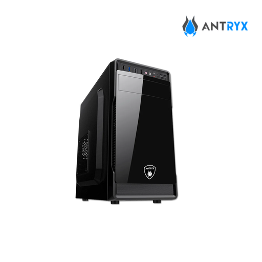 [210338] Case Antryx Elegant 530M con Fuente 350W 1 Ventilador Negro