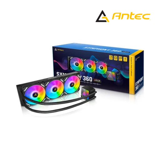 [210352] Antec Symphony 360 ARGB Cooler CPU Liquid 360 BK