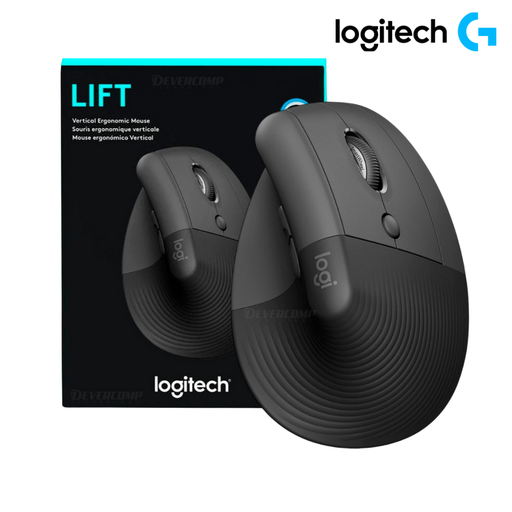 [210462] Mouse Logitech Lift Vertical Wireless/BT Black