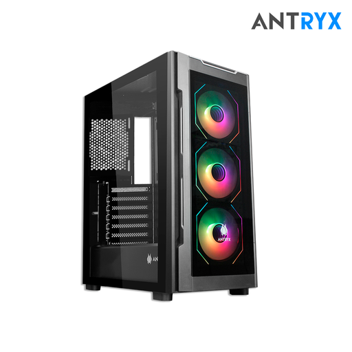 [210477] Antryx RX-560 Case Mid Tower Fan x 3 Negro