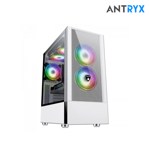 [210529] Antryx RX 460 Mesh White Case ARGB Fan x3