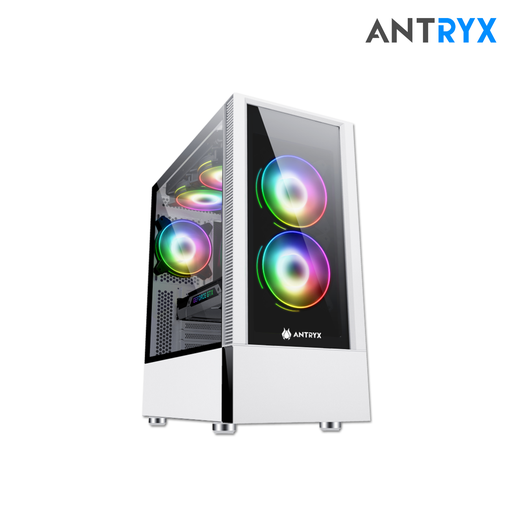 [210530] Antryx RX 460 White Case ARGB Fan x3