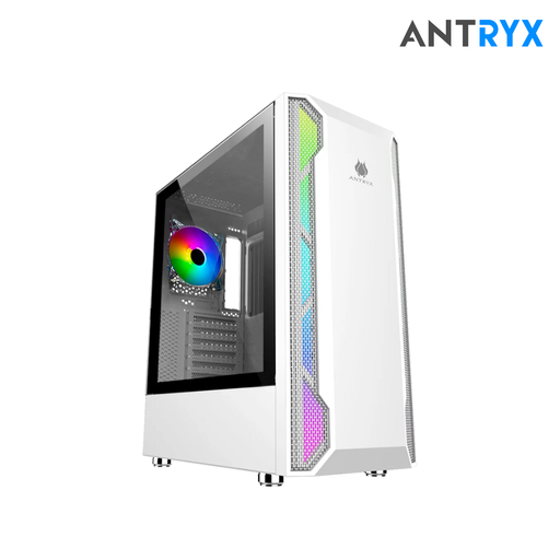 [210531] Antryx RX 430U White Case ARGB Fan x1