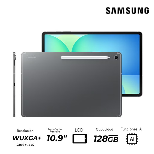 [210543] Samsung Tablet Galaxy Tab S10 FE 10.9" WIFI 128GB 8GB RAM Blue + S Pen + Cover Black