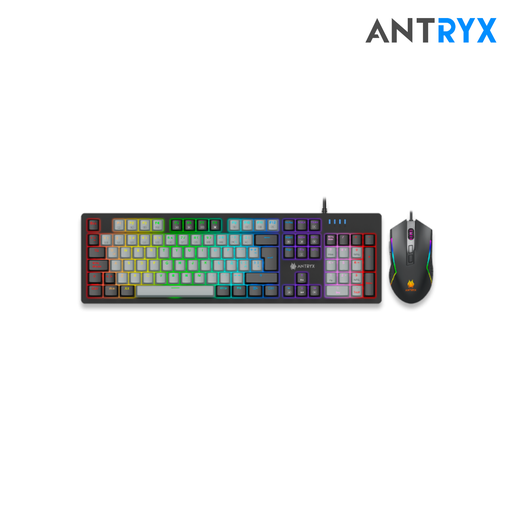 [210596] Combo Antryx Kit gaming Teclado Mecanico Red Switch + Mouse GC-5600