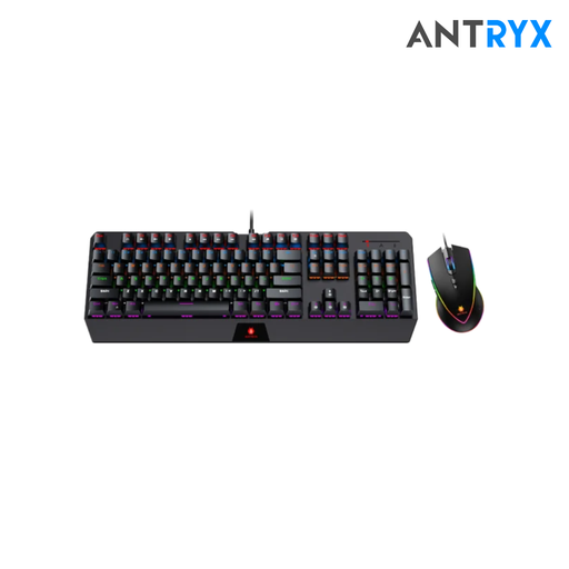 [210599] Antryx Kit gaming Teclado Mecanico Purple Switch + Mouse GC-5100