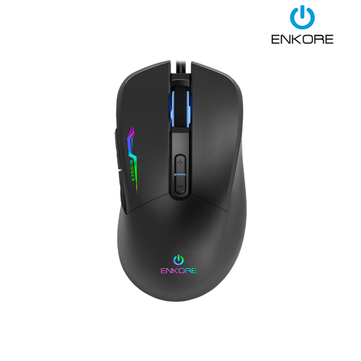 [210757] Enkore Winner EKM 305 Mouse Gaming Negro