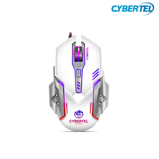 [210758] Mouse Cybertel Exxpert CYB M502W Gaming Blanco