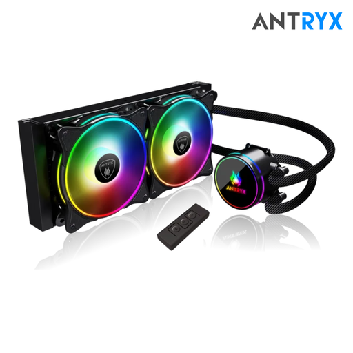 [211109] Antryx Triton EVO 240 Enfriamiento Liquido Negro ARGB