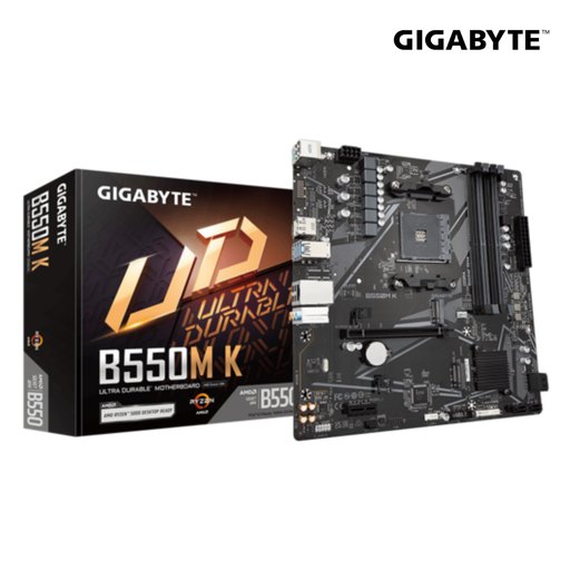 [211145] Placa Base Gigabyte B550M K AM4 Chipset AMD Socket AM4 Micro ATX