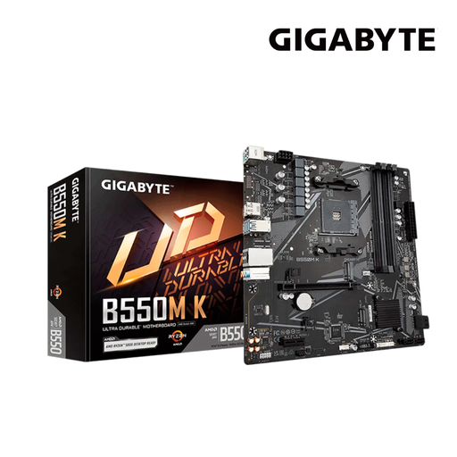 [211145] Placa Base Gigabyte B550M K AM4 Chipset AMD Socket AM4 Micro ATX