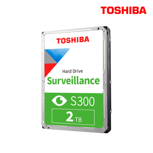 [211176] Disco duro Toshiba Surveillance S300 2TB SATA 6.0Gb/s, 5400rpm 128MB Cache 3.5"
