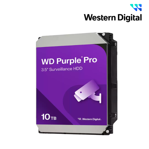 [211183] Disco Duro Western Digital WD Purple Pro 10TB SATA 512MB 7200RPM 3.5"