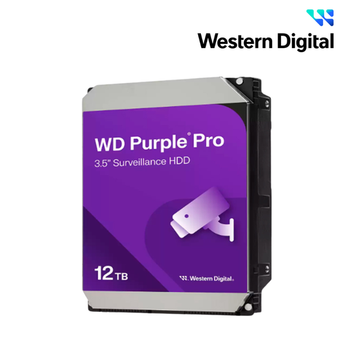 [211184] Disco Duro Western Digital WD Purple Pro 12TB SATA 512MB 7200RPM 3.5"