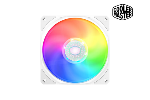 [211658] Ventilador Case Cooler Master Sickleflow  ARGB 120MM Blanco