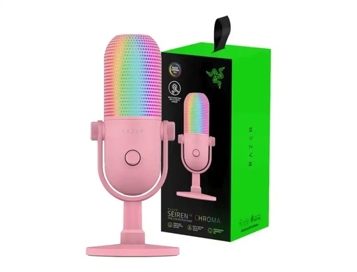 [211716] Microfono Razer Siren V3 Chroma Supercardioide Rosa